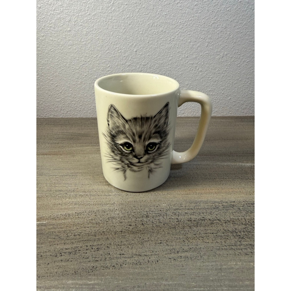 Vintage Otagiri Japan Kitten Mug – Gibson Greeting Cards – Cute Cat Coffee Cup